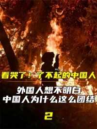 了不起的中国人，外国人想不明白，中国为何有这么强的凝聚力#看哭了#了不起的中国人#重庆山火#众志成城 (2)


