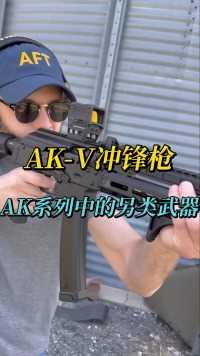 -AK-V冲锋枪，美国版的AK构造冲锋枪 