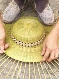 竹编太阳帽