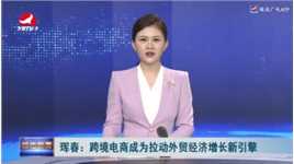 珲春：跨境电商成为拉动外贸经济增长新引擎