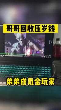 哥哥回收压钱 弟弟成氪金玩家人间奇趣记录仪 笑不活了