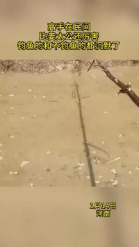 102.高手在民间比姜太公还厉害钓鱼的和不钓鱼的都沉默了