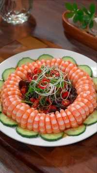 这样做的白灼虾，一滴水都不用加，保留虾的原汁原味，好吃又营养#白灼虾