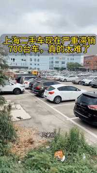 二手车严重滞销啊，真的太难了，全上海最大的二手车批发基地