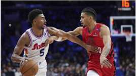 【原声】开拓者119-102费城 马克西伤退开拓者客场逆转76人