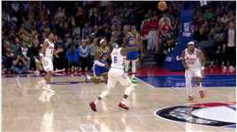 【球星】库里vs76人集锦 18投10中空砍29分5篮板13助攻孤掌难鸣