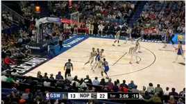 宣告正式回归！库里外线不作调整一击即中