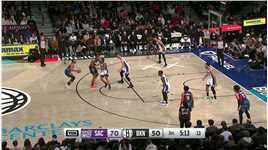 小萨喂饼穆雷大空位三分稳稳拿下 布里奇斯续上手感甩狙回应