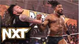 能用的招都用上了！多米尼克击败特里克重夺NXT北美冠军