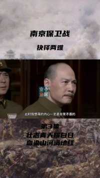 【南京保卫战】：是“战”是“退”，抉择两难！（第3集）