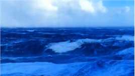 狂风暴雨的海洋
