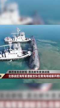 北部战区海军某潜艇支队在黄海海域展开跨昼夜演练（国防军事报道）