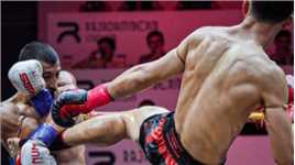 泰拳王陈家洛恐怖铁肘，打得对手爬不起来！