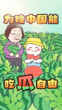 全世界只有中国人实现的“西瓜自由”！全靠这位奶奶！
