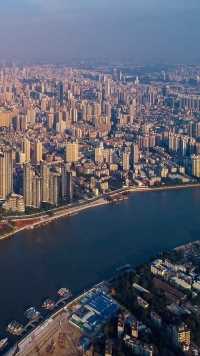 航拍亚洲第一省会广州，内地最富裕的世界一线城市，GDP破10万亿，94%的国家都不如它，连续30年GDP全国第一，约1686万人的 理想之城，