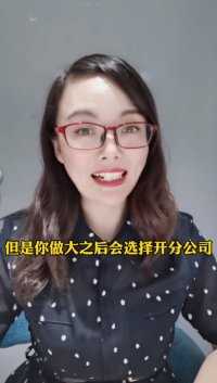 分公司跟子公司的区别。