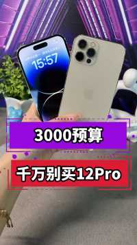 3000预算千万别买苹果12pro#学生党#数码科技