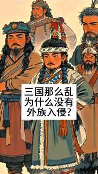 三国那么乱为什么没有外族入侵?