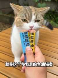 不要给猫喂垃圾猫条了，15块9到手32根的多特思鱼油猫条就很不错#萌宠好物 #科学养宠攻略 #新手养猫