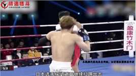 中国小伙挑战日本拳王，重拳直接将其打倒，为国争光