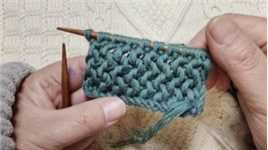 友谊针的编织方法，适合编织衣边领边和袖边，新手可学