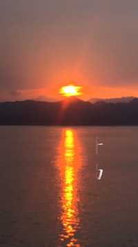 日落千岛湖