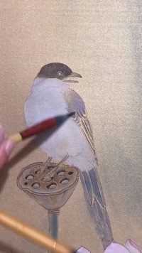教你如何画喜鹊，你这样都学不会吗？下#创意绘画 