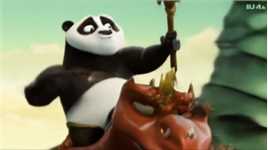 原创动画骑飞龙的大熊猫