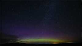 7/22 晚從溫哥華驅車曼寧省立公園 Manning Provincial Park  拍攝北極光。來回500 多公里。