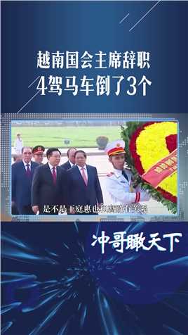 首富被判死刑后，越南国会主席辞职，4驾马车倒了3个，恐要变天