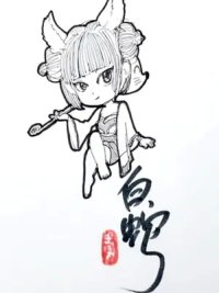 今天教大家如何描图。#青宝坊主 #白蛇2青蛇劫起 #手绘 #想画就画 #一起学画画