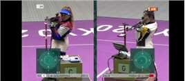 东京奥运会中国🇨🇳首金，女子十米气步枪，杨倩