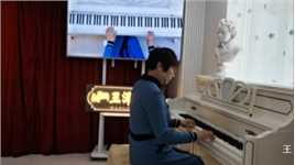 #王泽成人钢琴班课堂  《祝你平安》编曲：王泽    演奏：今长，2024年4月21日