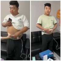 刘超减了50天，减掉了62斤的变化
腰围减了9寸，看腰带的变化[呲牙][强]
论效果，欢迎所有减肥产品来挑战[让我看看]