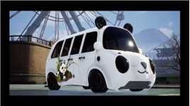 《黎明觉醒：生机》主题载具熊猫巴士，带你穿梭幽幽竹林！