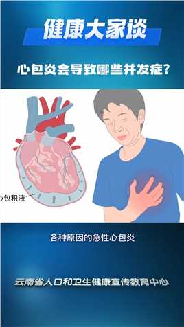 【心包炎科普系列】心包炎会导致哪些并发症？