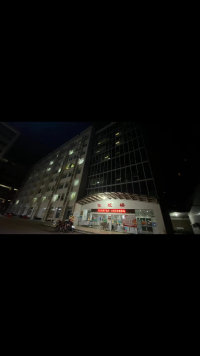 肇庆市封开县第一人民医院住院部，病房医用窗帘安装后效果。