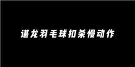 谌龙的扣杀有多快？比高铁还快的羽毛球速度，你敢信吗？