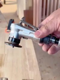木工工具迷你小型耐用气动倒角机#好工具一起分享 #非常方便实用