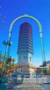 北京旅游新地标：西海子公园旁边的燃灯塔！