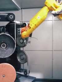 打磨机器人#华象工业 #自动化设计 #自动化承建