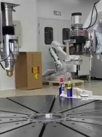 变位机机器人系统集成#智能制造 #自动化生产线 #华象工业