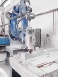 石材加工机器人应用集成#机械制造与自动化 #智能制造 #华象工业