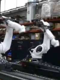 库卡机器人地轨集成单元#自动化生产线 #工业机器人 #智能制造 #华象工业