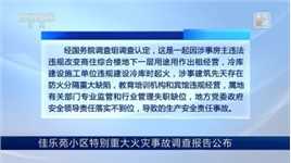 江西新余39死特别重大火灾事故调查报告公布 直接原因查明