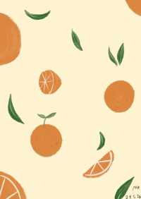 iPad简笔画，橙子🍊