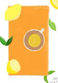 iPad简笔画，柠檬🍋
