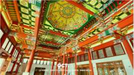 【湛庐DIARY】066，南京博物院老楼大殿，上世纪三四十年带的建筑，主体结构采用了以奉国寺为蓝本的辽式风格