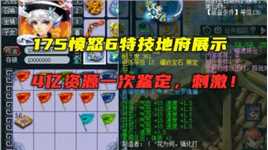 梦幻西游：175愤怒6特技地府展示，能打服战，4亿灵饰一次鉴定！