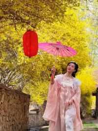 清明假期去哪玩#竹泉村红石寨一日游 #论汉服和春日的适配度 #创作灵感